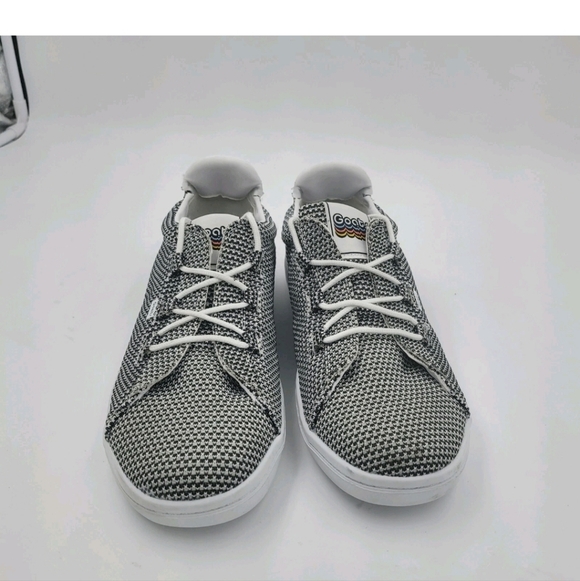 Goats The 454 Mesh Sneaker Black Lace Up Low Top Casual Shoe Women’s 10 Lightwei - Picture 3 of 12